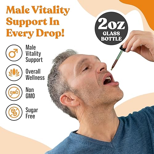 Miniatura 5 de Rejuvica Health Masculino activado - Tintura avanzada de soporte de libido masculino - Entrega líquida mejorada para una mejor absorción -