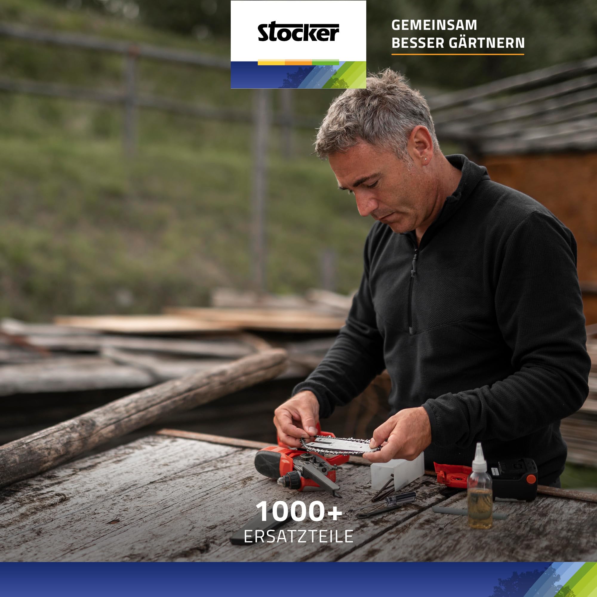 Stocker Tagliasiepi Hobby 50 cm Lama ondulata