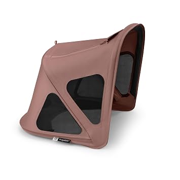 Bugaboo Breezy Sun Canopy for Kangaroo and Fox Strollers - Dusty Pink
