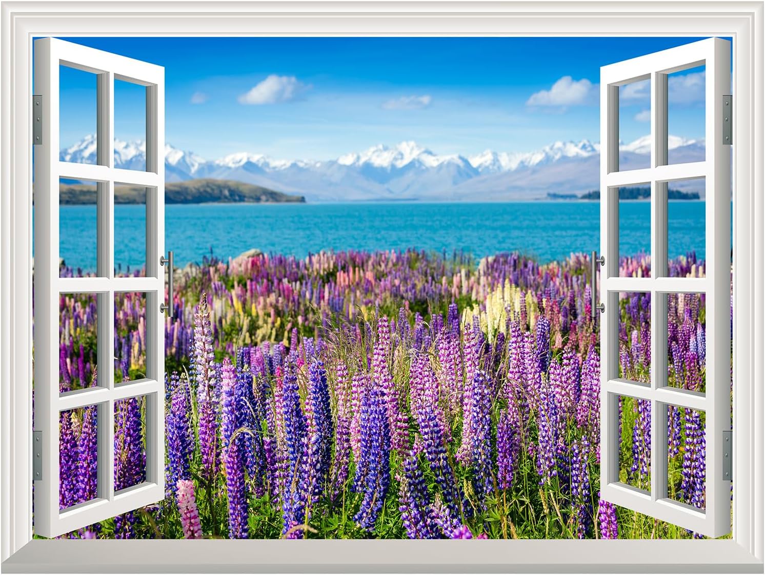 wall26 Removable Wall Sticker Wall Mural (24"x32", Lanvender Field)