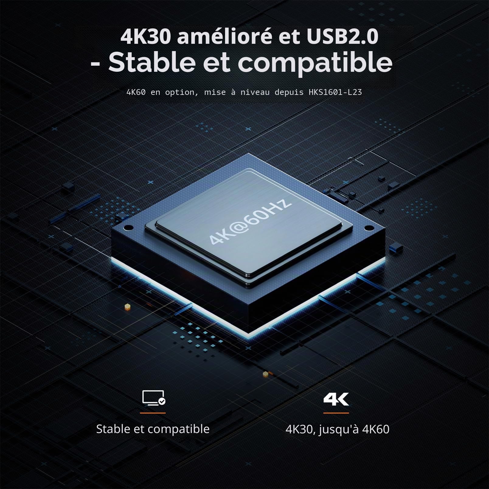 TESmart Commutateur KVM HDMI 4K 30 Hz, 16 ports HDMI Rack Mount KVM Switch avec 8 câbles de 1,5 m, contrôle d'entrée jusqu'à 16 ordinateurs/serveurs, USB 2.0, EDID, Hotkey, RJ45, RS232, IR, LAN