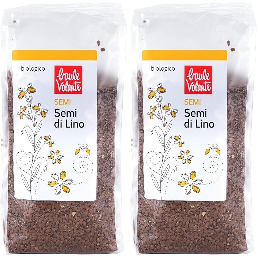 Semi di lino 500 g BIO (Confezione da 2)