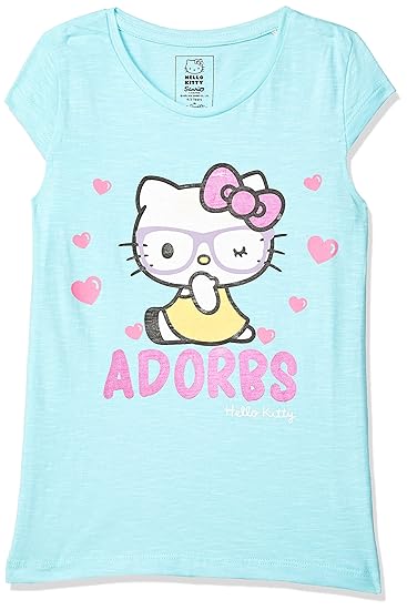 Hello Kitty By Kidsville Regular fit Girl T-Shirt