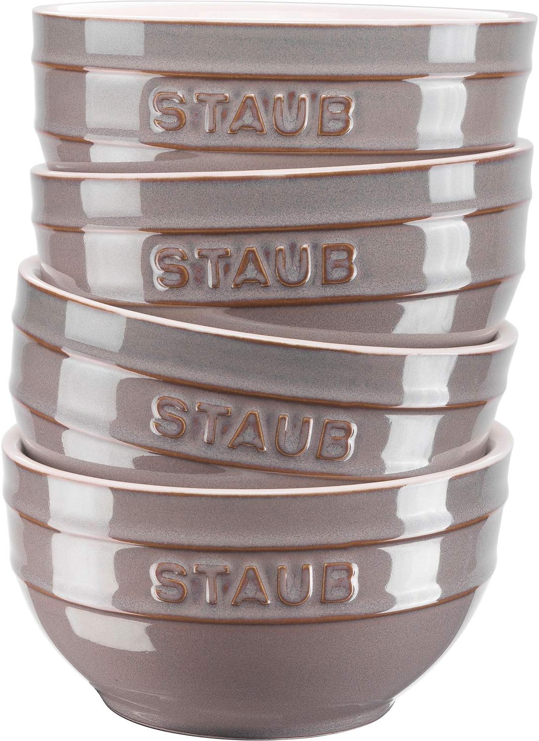 Staub 40508152 Bowl, 4.7 inches (12 cm), 4 Piece Set