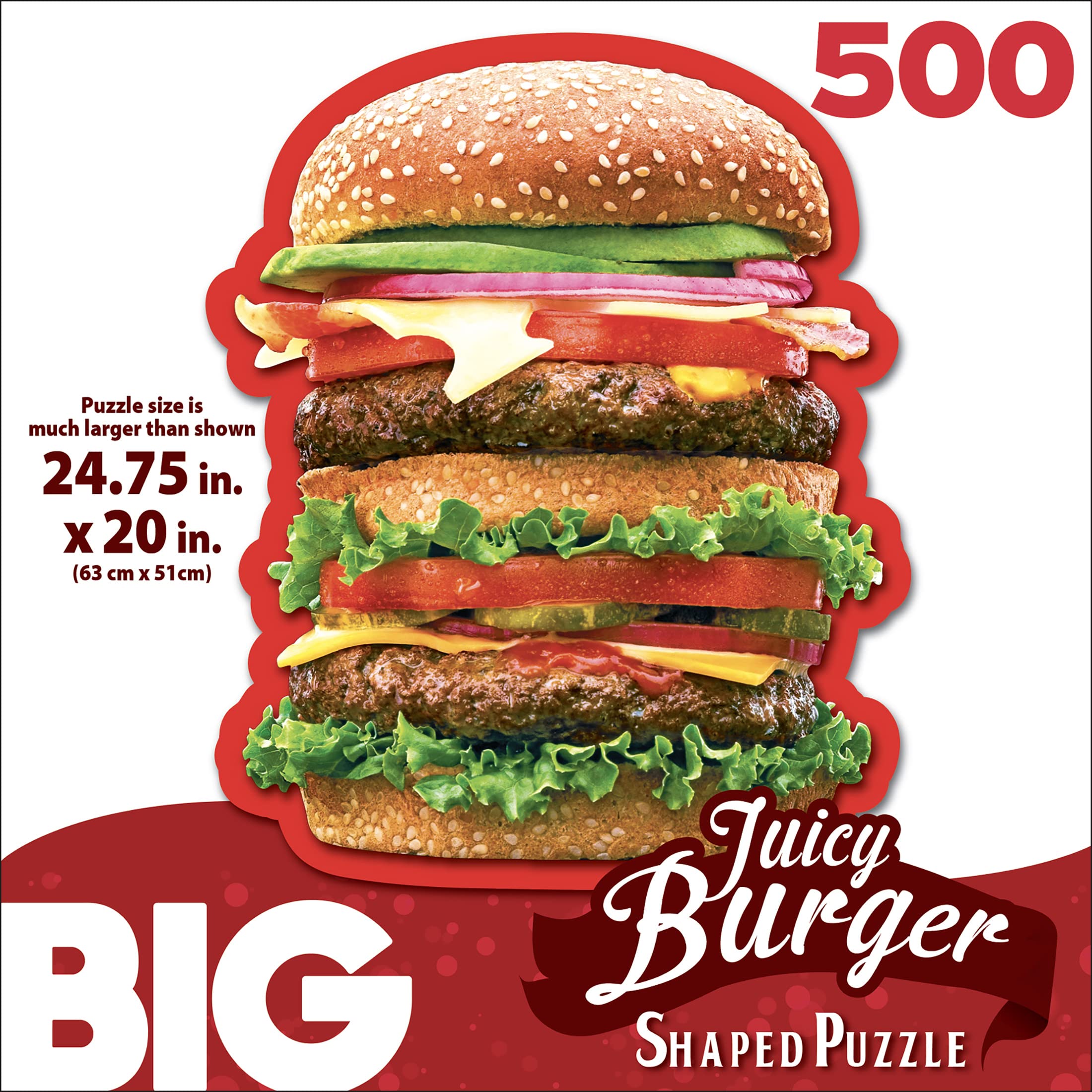 Big Shaped Jigsaw Puzzle 500 Pieces 27