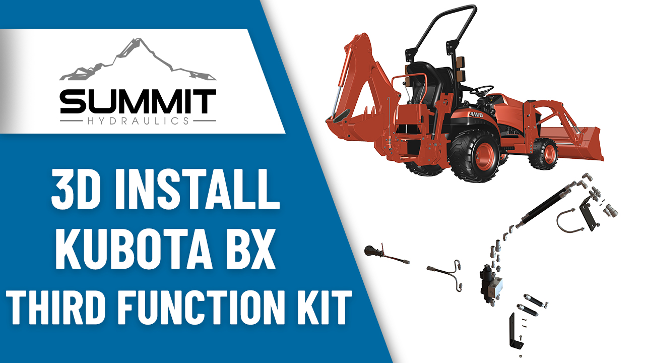 Amazon.com: Summit Hydraulics Third Function Valve Kit for Kubota