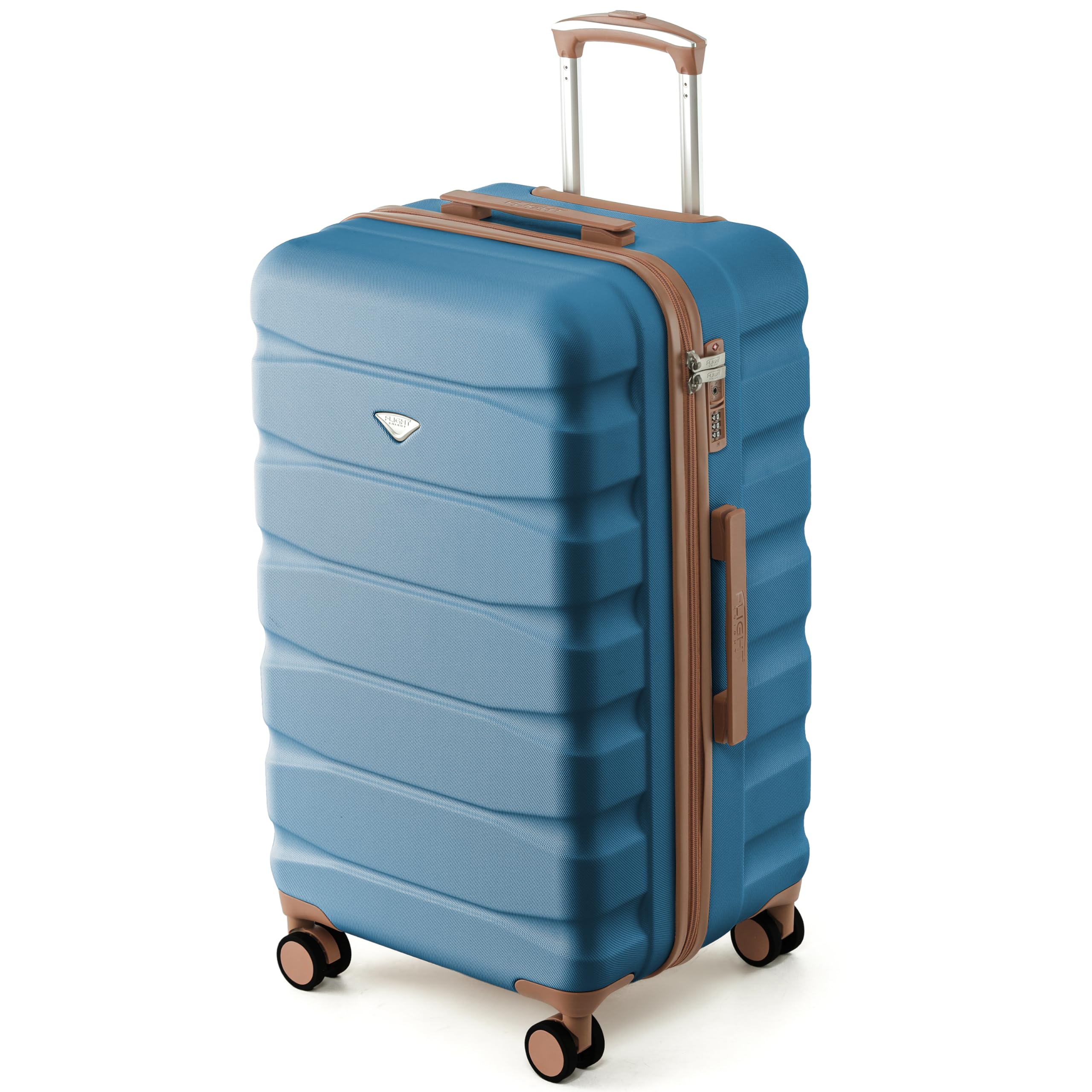 Flight Knight Underseat Cabin Suitcase 45x36x20cm | Free Hand Luggage for EasyJet & Wizz Air | Lightweight ABS Hard Shell with 8 Silent-Glide Spinner Wheels | Max Space Travel Bag — view 152