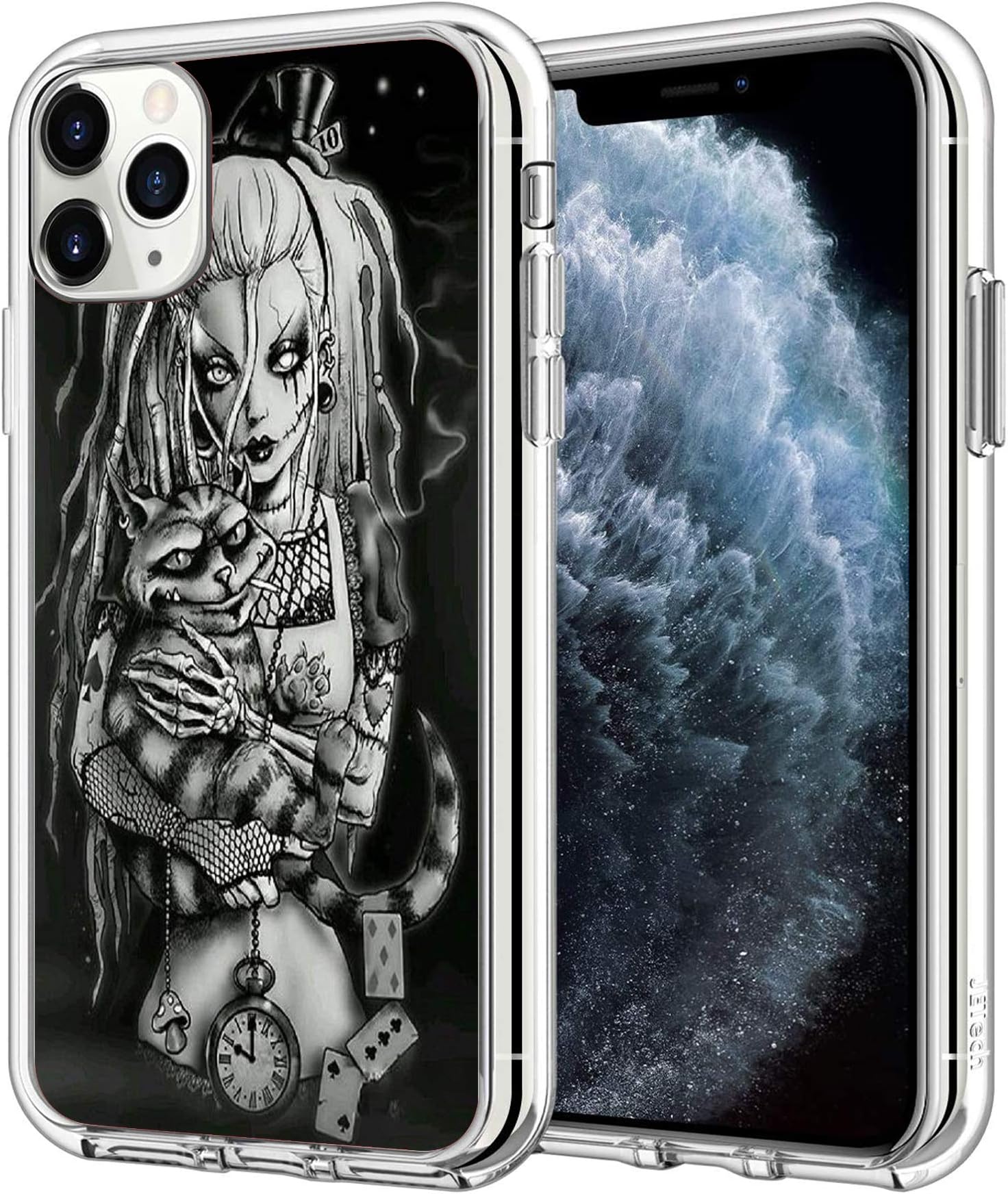 Phone Case for iPhone 11, Alternative Alice Clear Case Plastic Cover Case