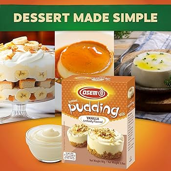 Amazon.com : Osem Instant Pudding Vanilla Flavor 2.8 Oz (Pack of 3