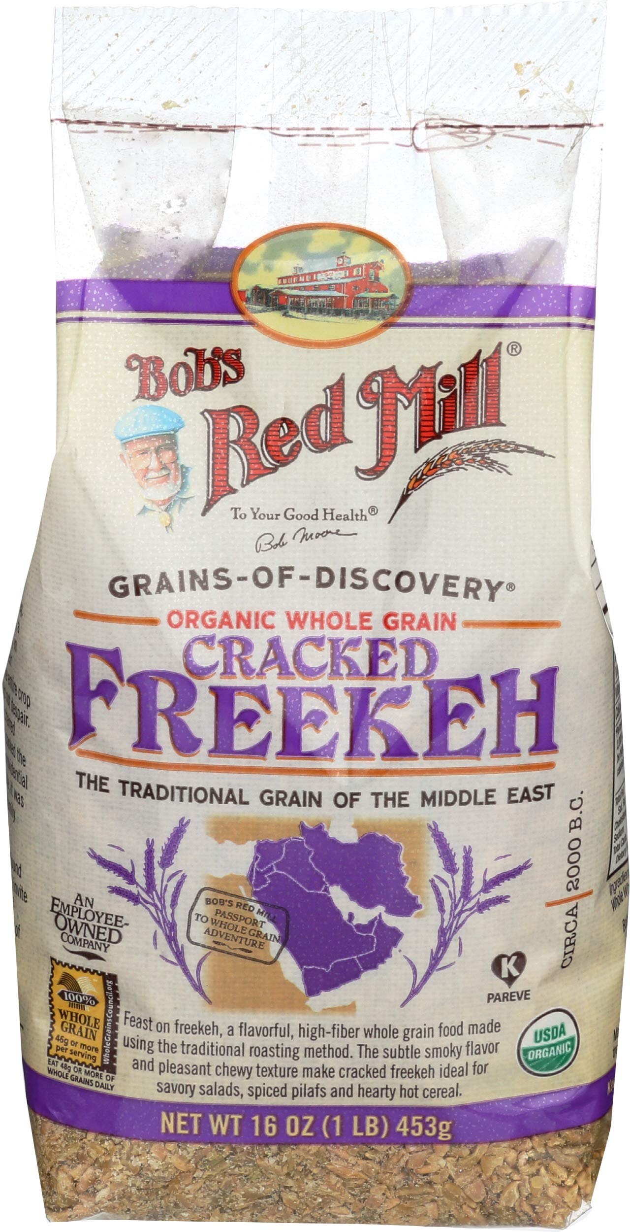 bob's red mill organic cracked freekeh