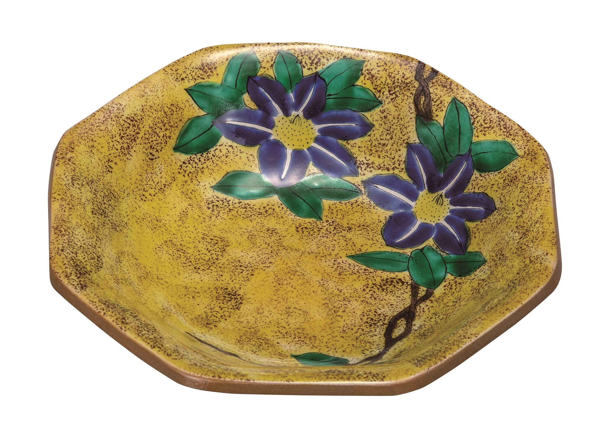 Amazon.co.jp: 九谷焼鉢（7号）吉田屋鉄仙 博峰窯 K7-309 : DIY・工具