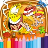 Coloring Larva pages...