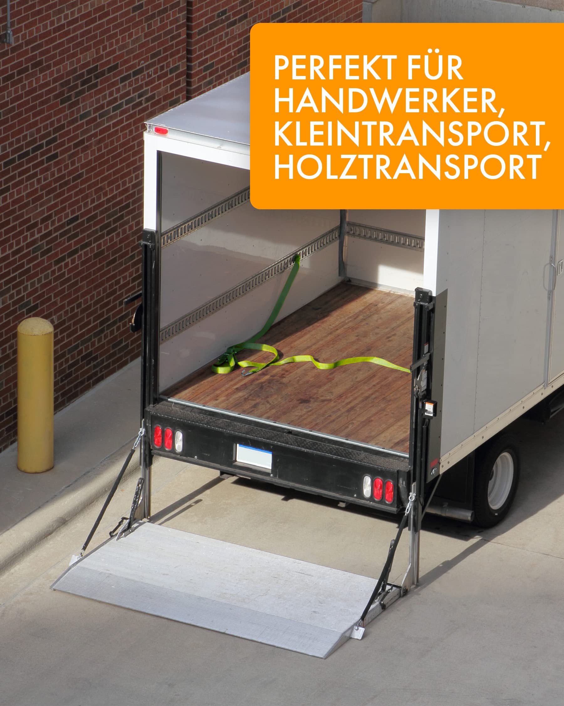 SHZ 4 x Automatik Spanngurt 3m - Spanngurt mit Ratsche - Automatischer Zurrgurt - Gepäckspanner mit Spitzhaken - Zurrkapazität LC 750 dan (direkt) / 1500 daN 3,0m x 50mm (11)