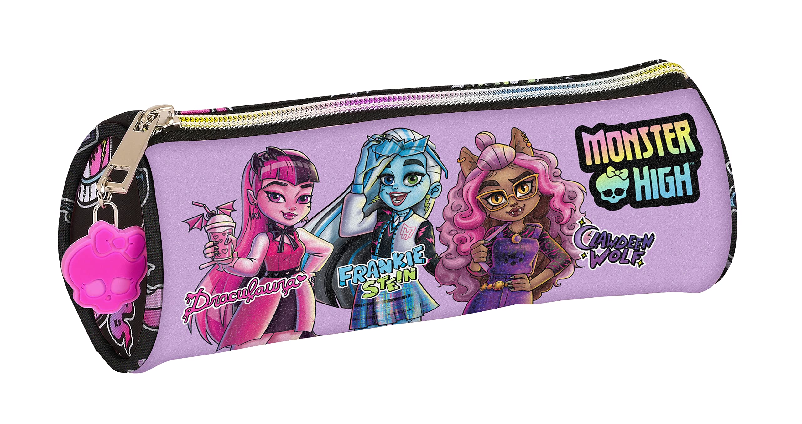 PORTATODO REDONDO MONSTER HIGH "CREEP"