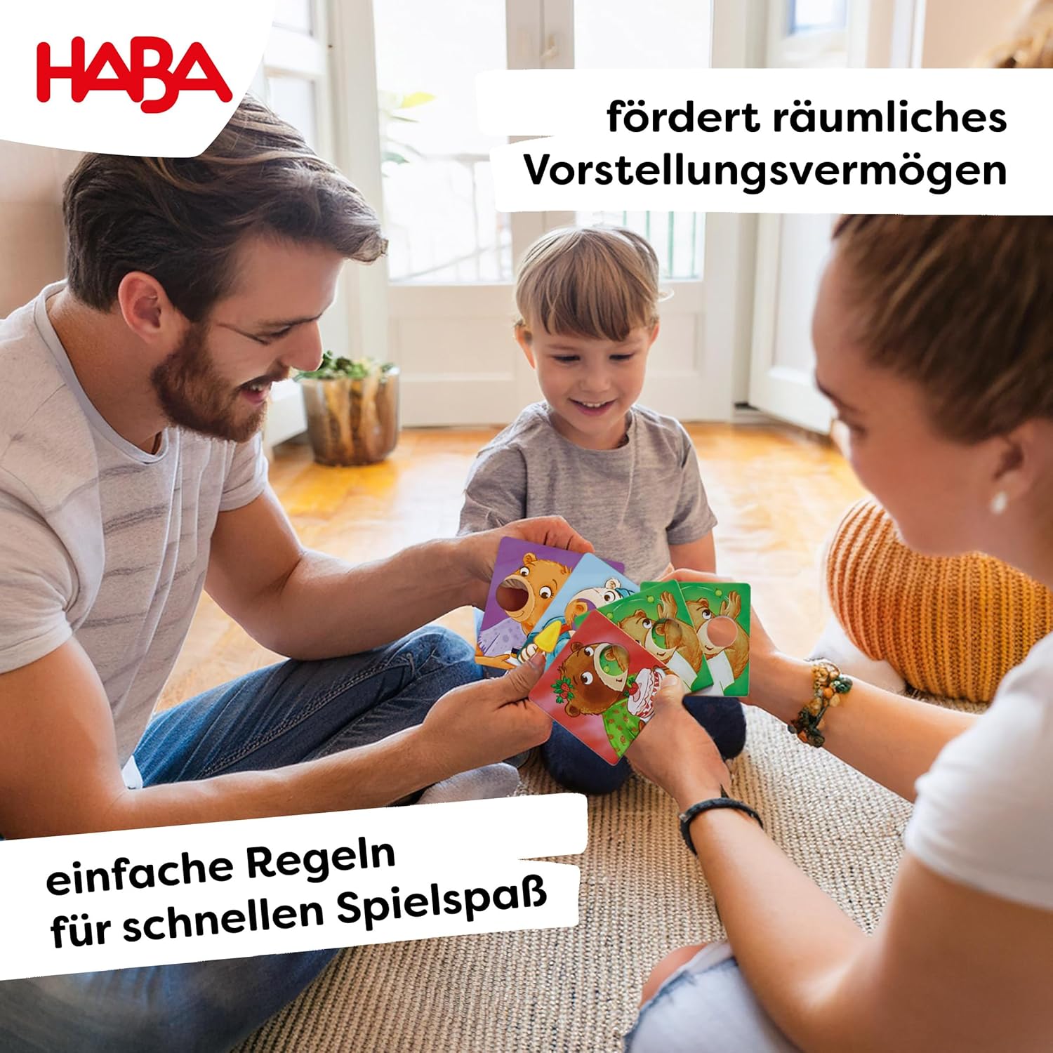 HABA Nasenbär – Do You Have The Right Smeller? – Card dice Game for Children from 4 Years – Simple Rules for Quick Fun – for up to 4 Players – 201088100