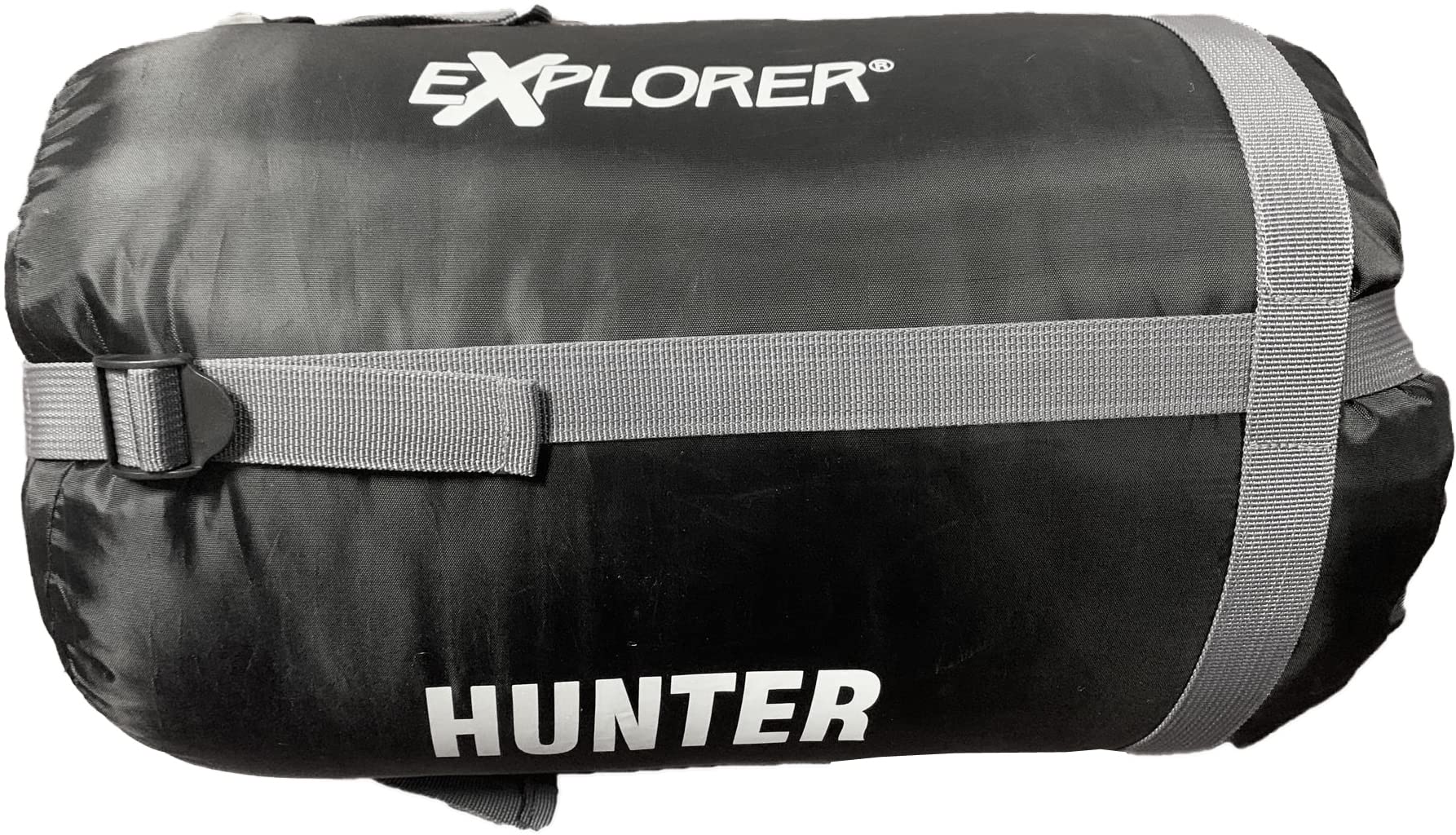 EXPLORER Camouflage Schlafsack [350GSM] 1950g Extremtemperatur bis zu -18°C in Tarnmuster BW Schlafsack XXL 220x80cm für Camping, Angeln, Outdoor, Jagd. 4-Jahreszeiten-geeignet