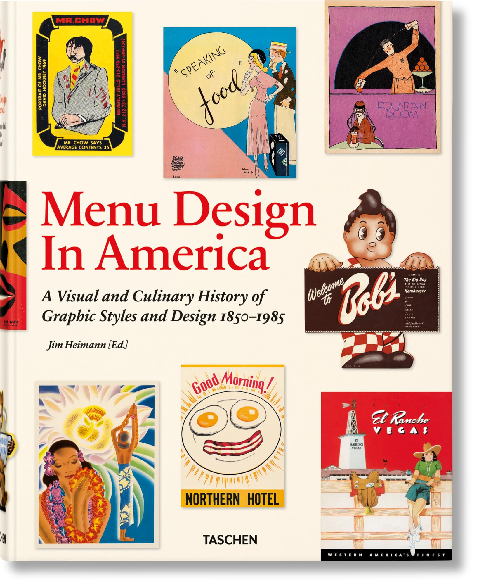 アート・デザイン・音楽 MENU DESIGN IN AMERICA TASCHEN Menu Design in America: A Visual and Culinary History of Graphic