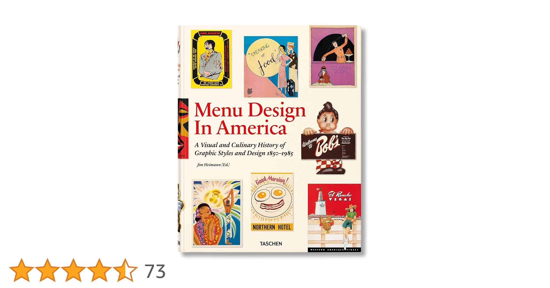 アート・デザイン・音楽 Menu Design in America TASCHEN Menu Design in America. TASCHEN Books