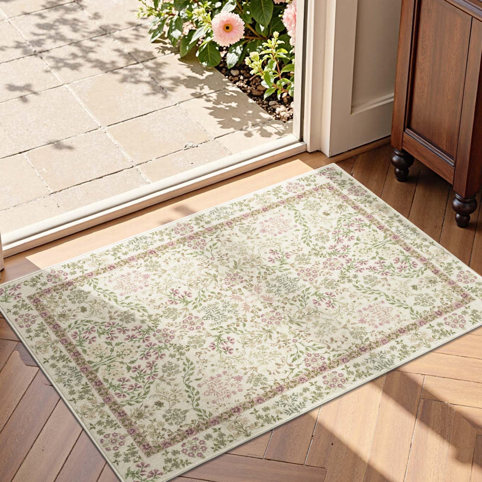 Jinchan Zenith Floral Rug