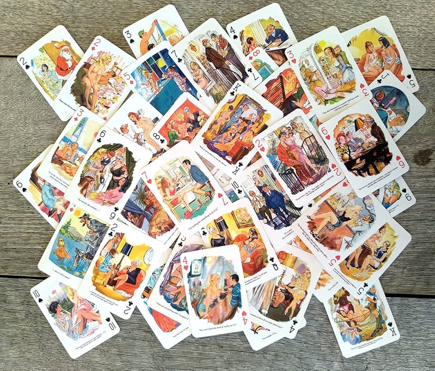 Adult Cartoons Playing Cards (Poker Deck 54 Cards All