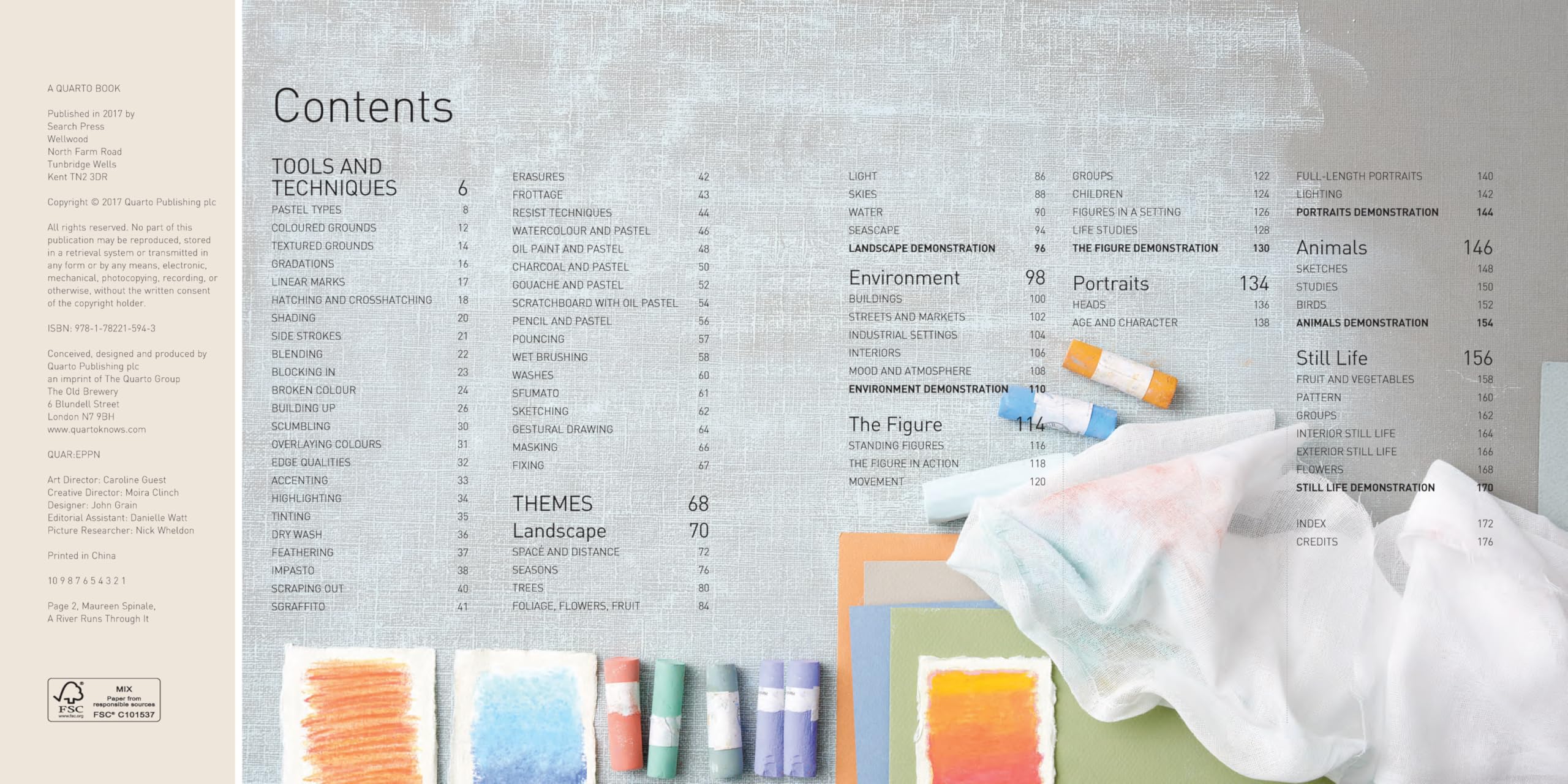 The Encyclopedia of Pastel Techniques: A Unique Visual Directory of Pastel Painting Techniques, with Guidance on How to Use Them