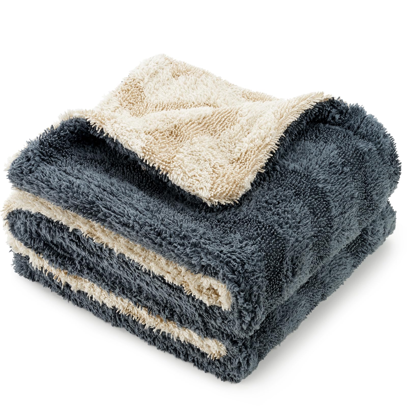 Fantasticlean Extra Large Car Drying Towel- 36‘’ by 24'' -Premium Microfiber Cleaning Cloth with Twisted Loop & Coral Fleece, Ultra Absorbent, Scratch-Free for Car Detailing