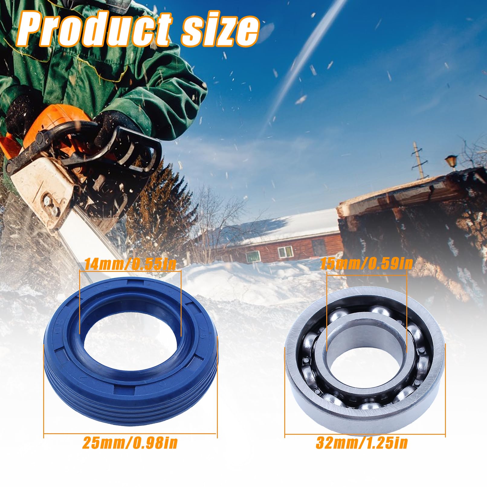 Kit de pistón de cilindro para motosierra Stihl MS181 MS171 MS171C MS181C MS211 MS180 MS250 1139 020 1201, cilindro de 38 mm con cubierta de cilindro MS181, sello de aceite, bujía, rodamientos