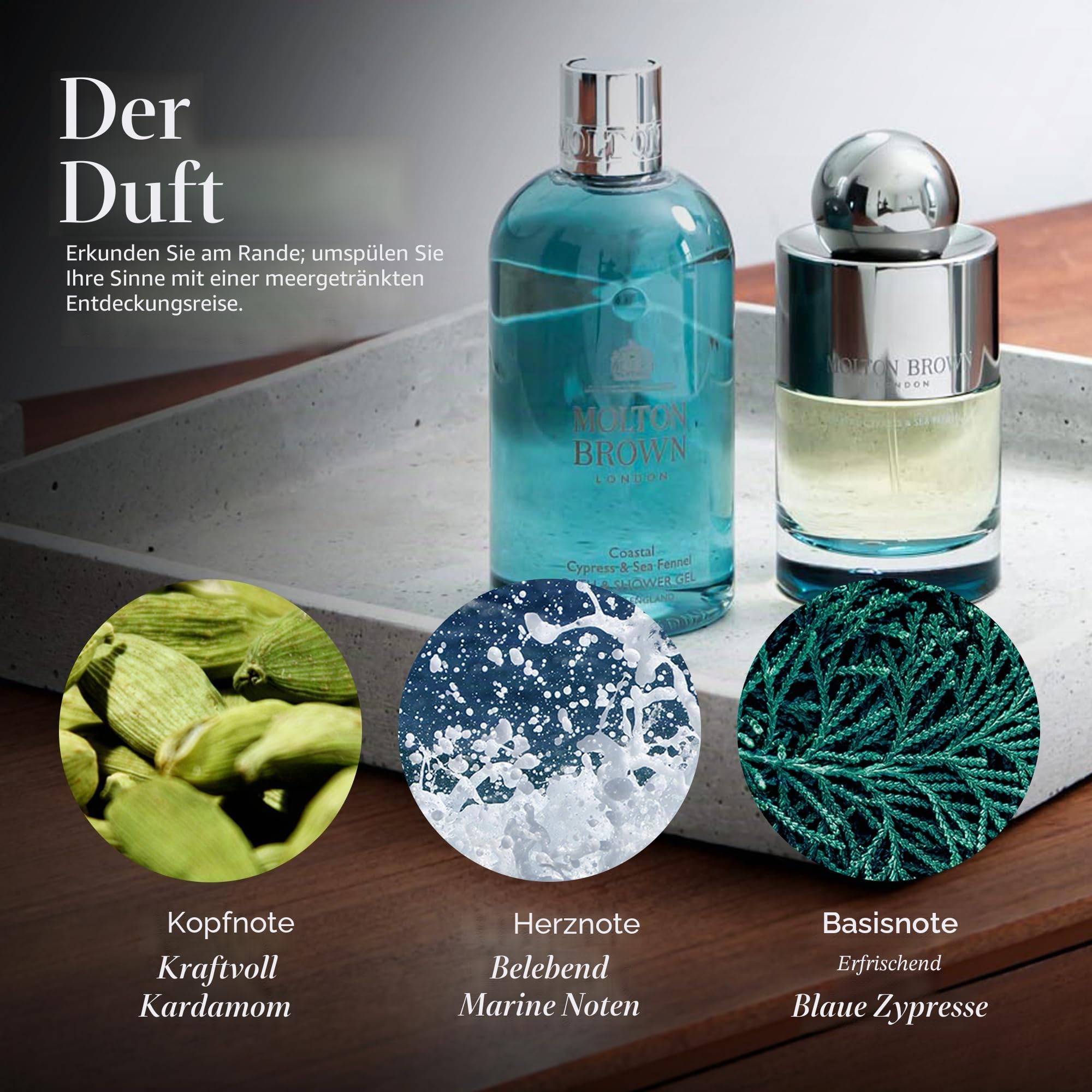 Molton Brown Coastal Cypress und Sea Fennel Handwaschseife 300ml