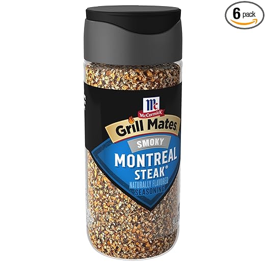 McCormick Grill Mates Smoky Montreal Steak Seasoning, 3.4 oz (Pack of 6)