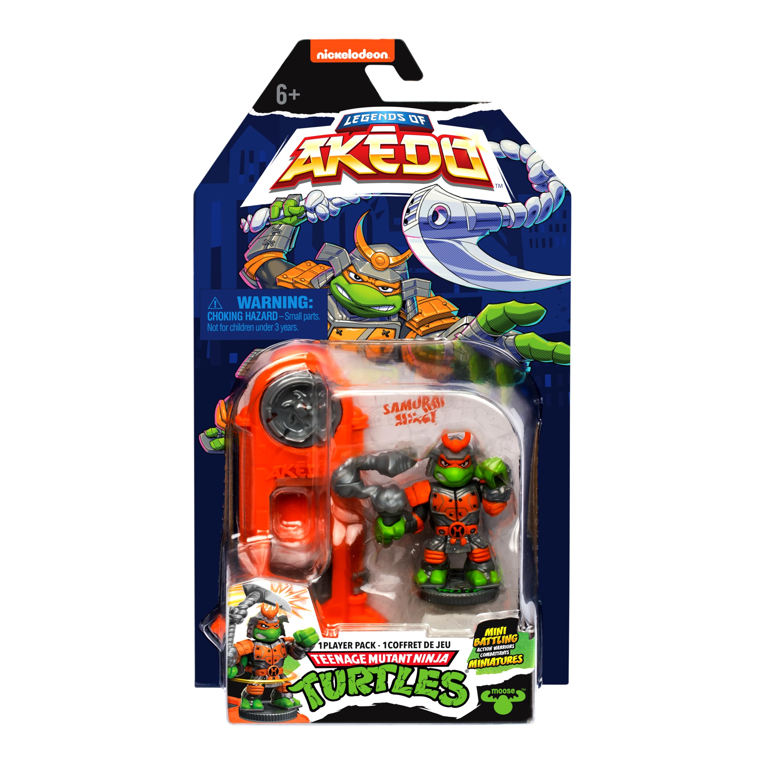 Full Set of 8 Unique Characters - Legends of Akedo Teenage Mutant