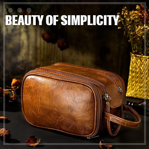 Miniatura 7 de Sotiff 6 juegos de regalos para hombres, bolsa de aseo para hombres, propuesta de boda, regalo grande, kit de afeitado de viaje, bolsa de cosméticos