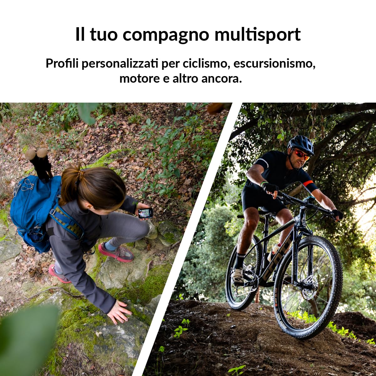 TwoNav Roc (32 GB) + Carta completa Italia TomTom, GPS con schermo da 2,7 pollici per MTB, ciclismo, gravel o bikepacking