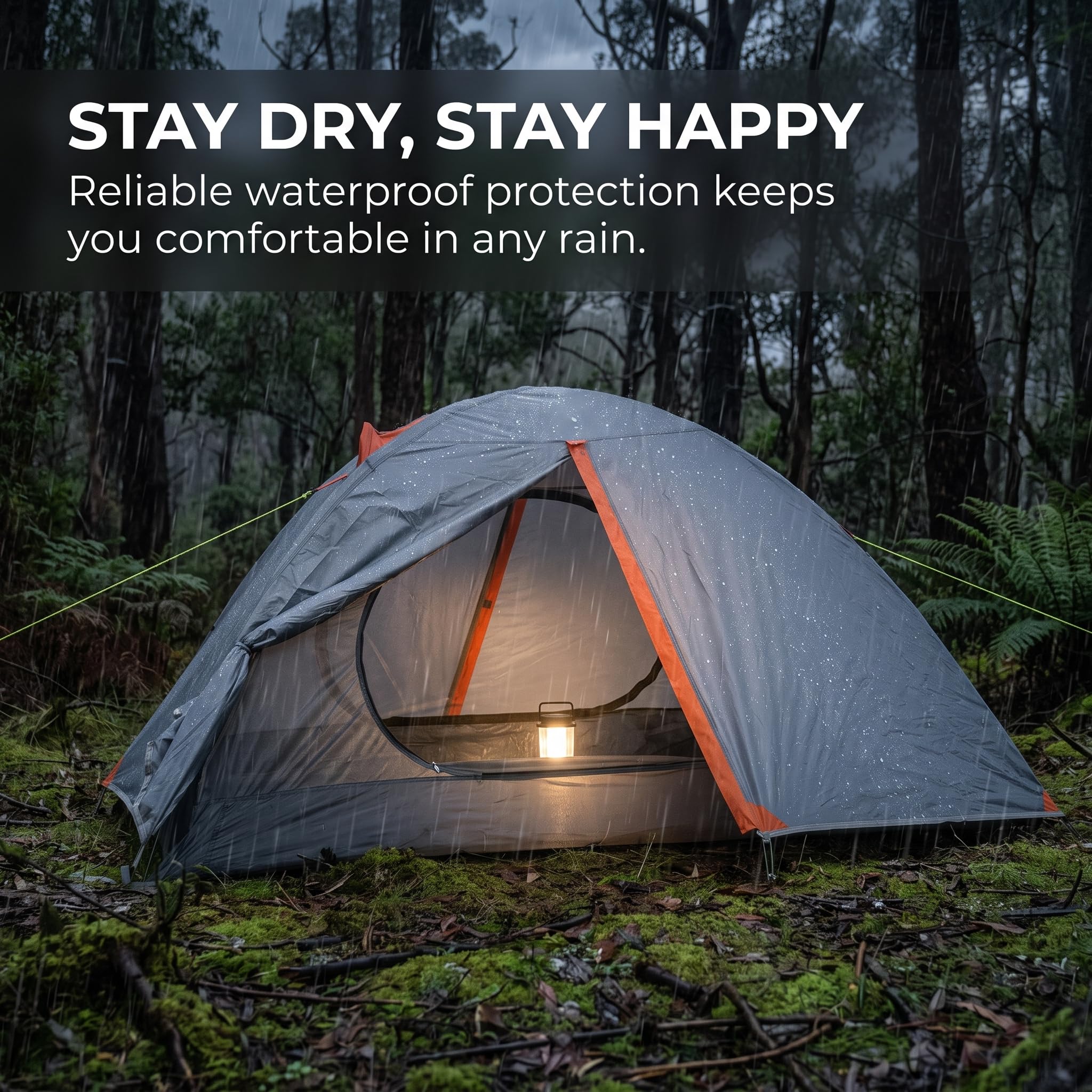 Camping Zelt 2 Personen Wasserdicht – Robustes Outdoor Zelt für Abenteuer