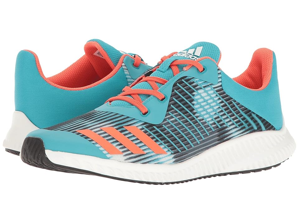 

adidas Kids FortaRun Print (Little Kid/Big Kid) (Energy Blue/Easy Coral/White) Girls Shoes