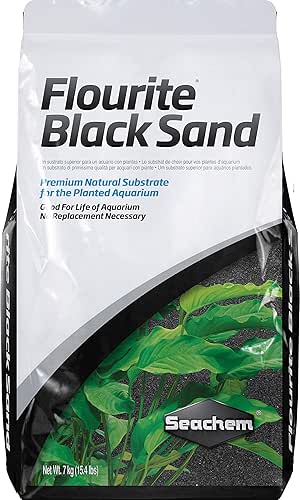 Flourite Black Sand, 15.4 Pound (Pack of 1)