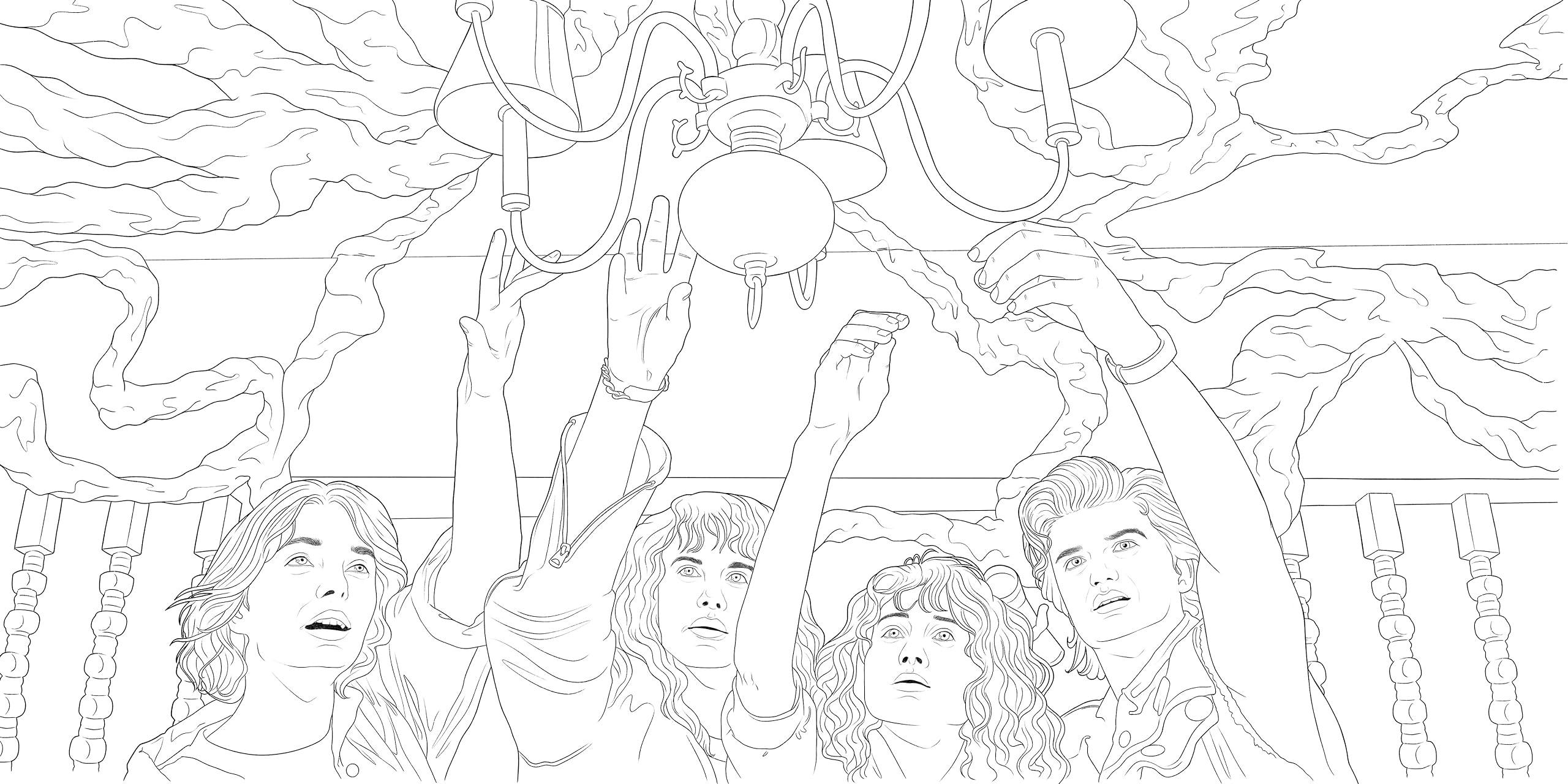 Stranger Things: The Official Coloring Book, Season 4: Random House Worlds