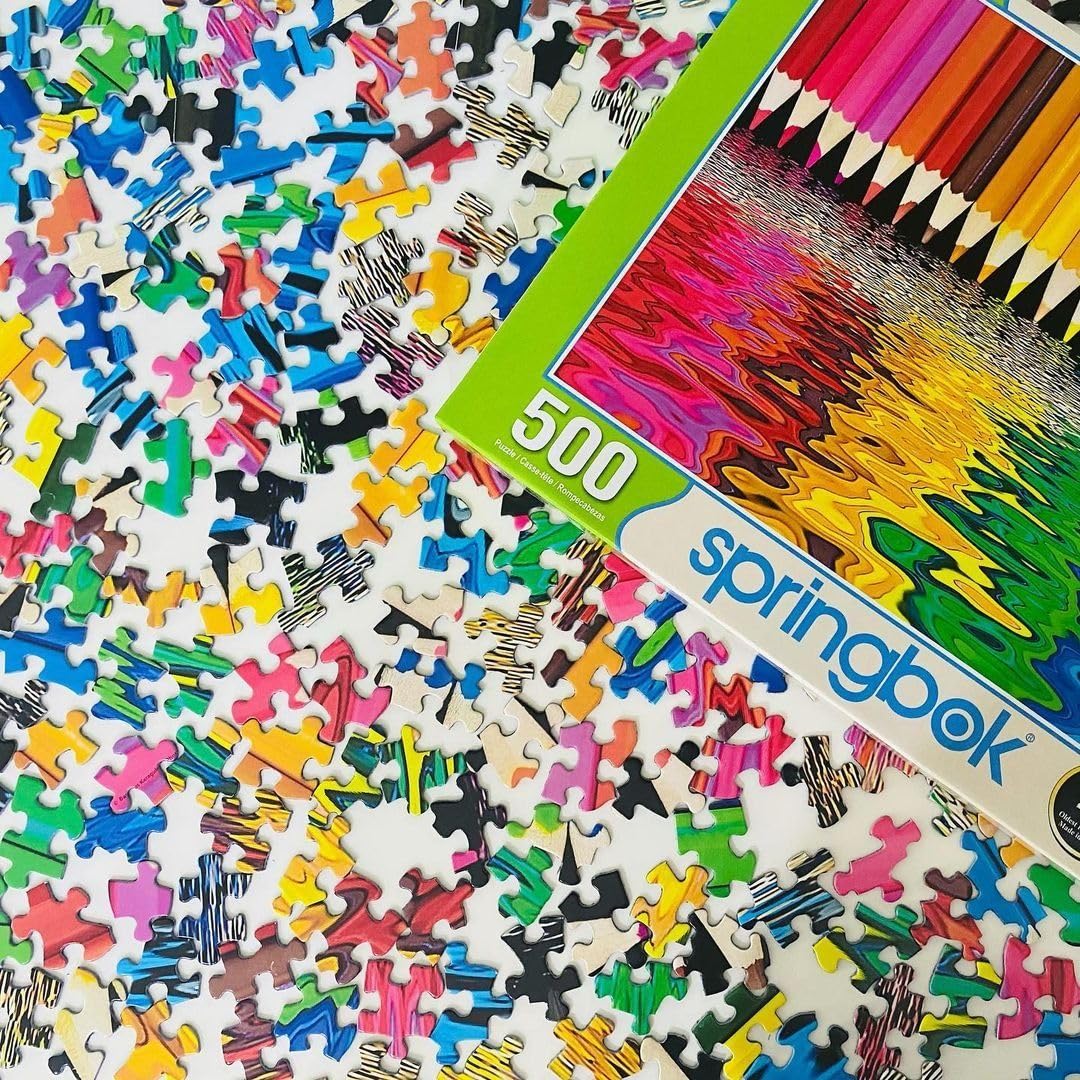 Amazon.co.jp: Springbok ペンシルプッシャー 500ピース