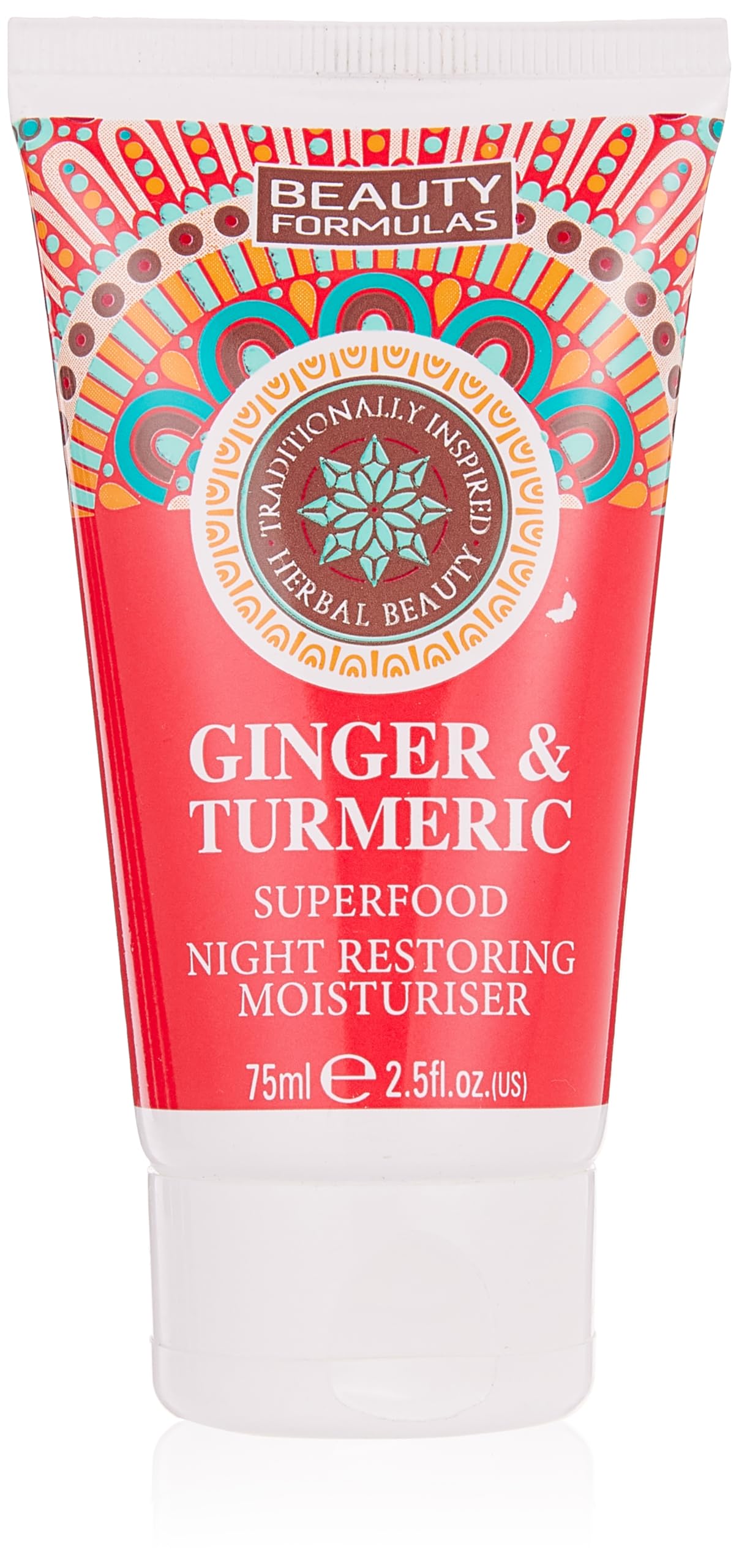 Beauty FormulasGinger & Turmeric Superfood Night Restoring Moisturiser, 75ML