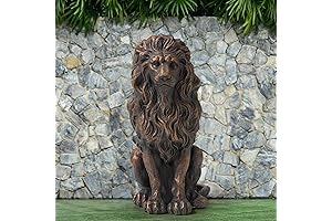 Glitzhome Lion Garden Statue
