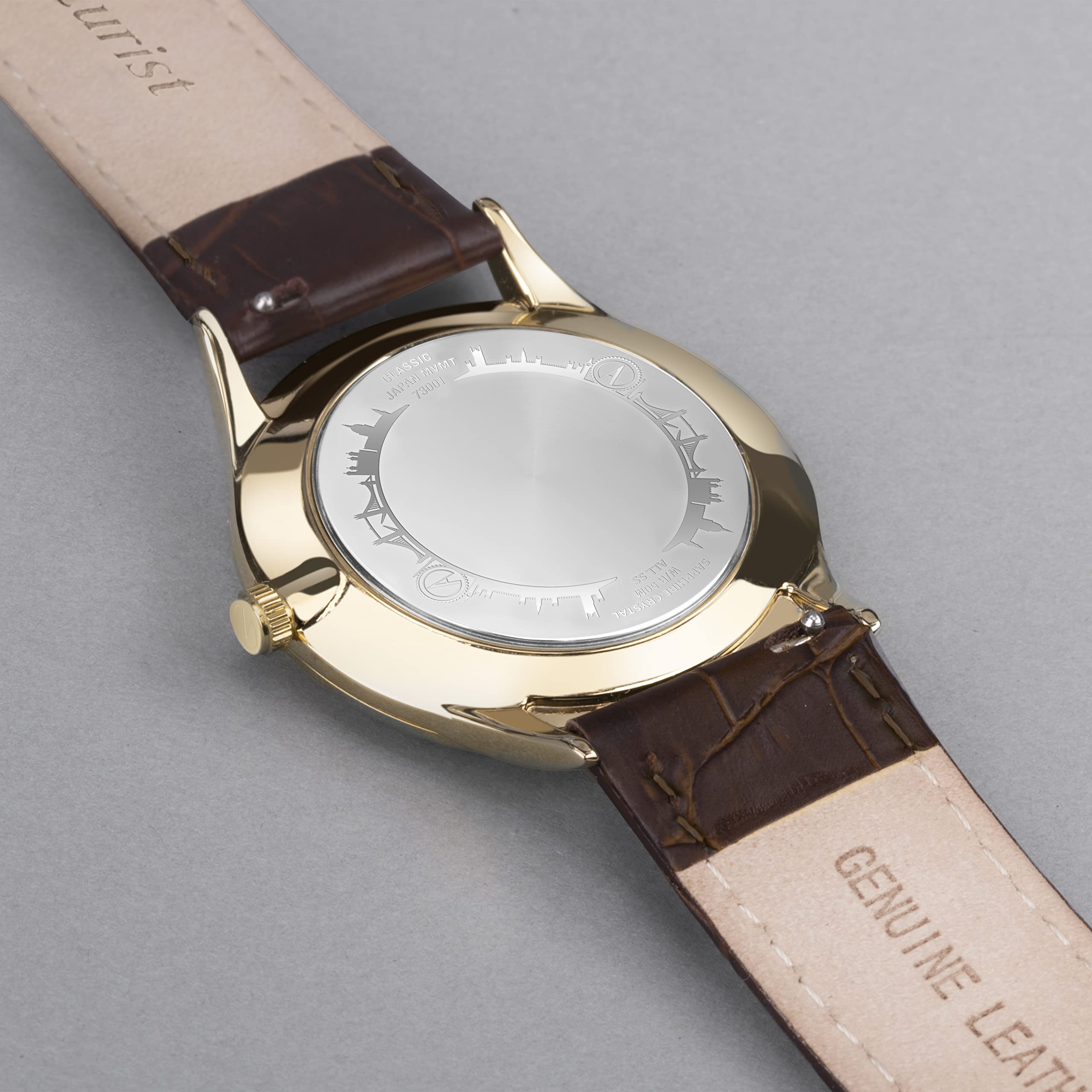 Accurist Orologio al quarzo da uomo classico da 37 mm con display analogico