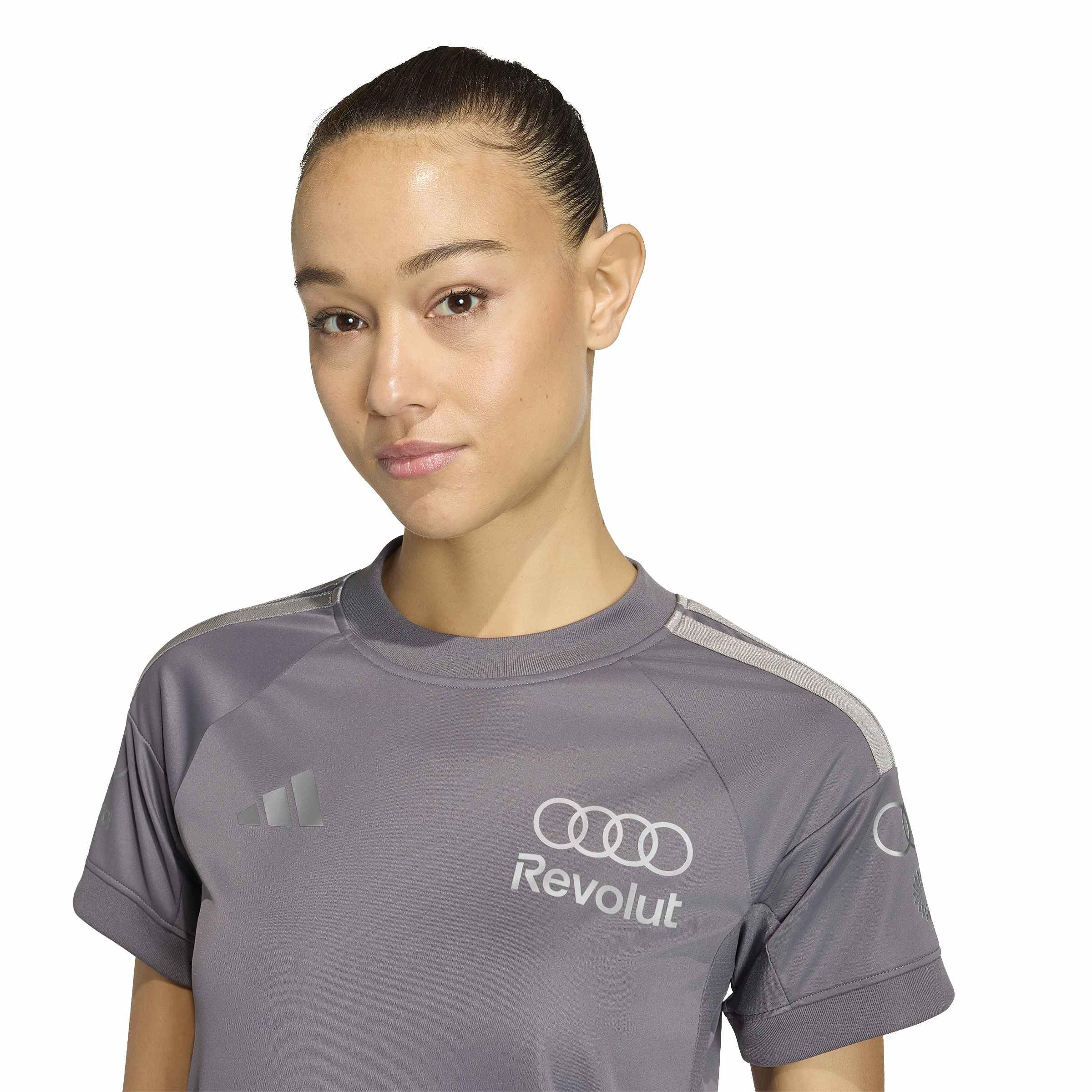 adidas Women's Camiseta Audi REVOLUT F1 Team Manga Corta Driver RÉPLICA