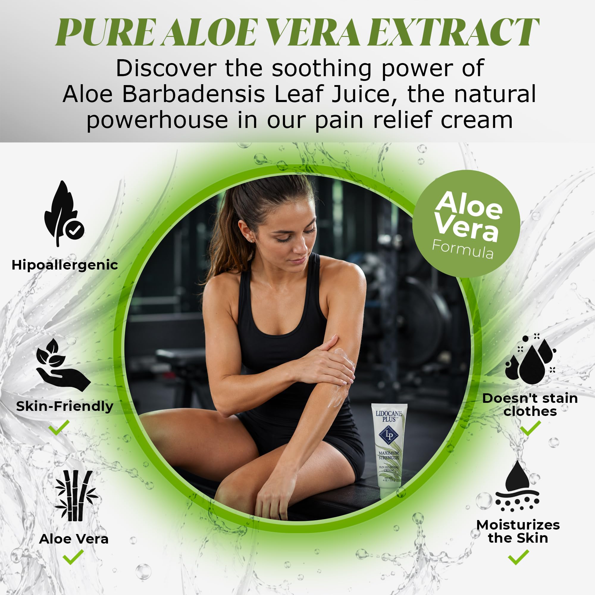 Lidocane Plus Soothing Topical Pain & Itch Relief Cream with Aloe - 4 oz — Amazon image 5