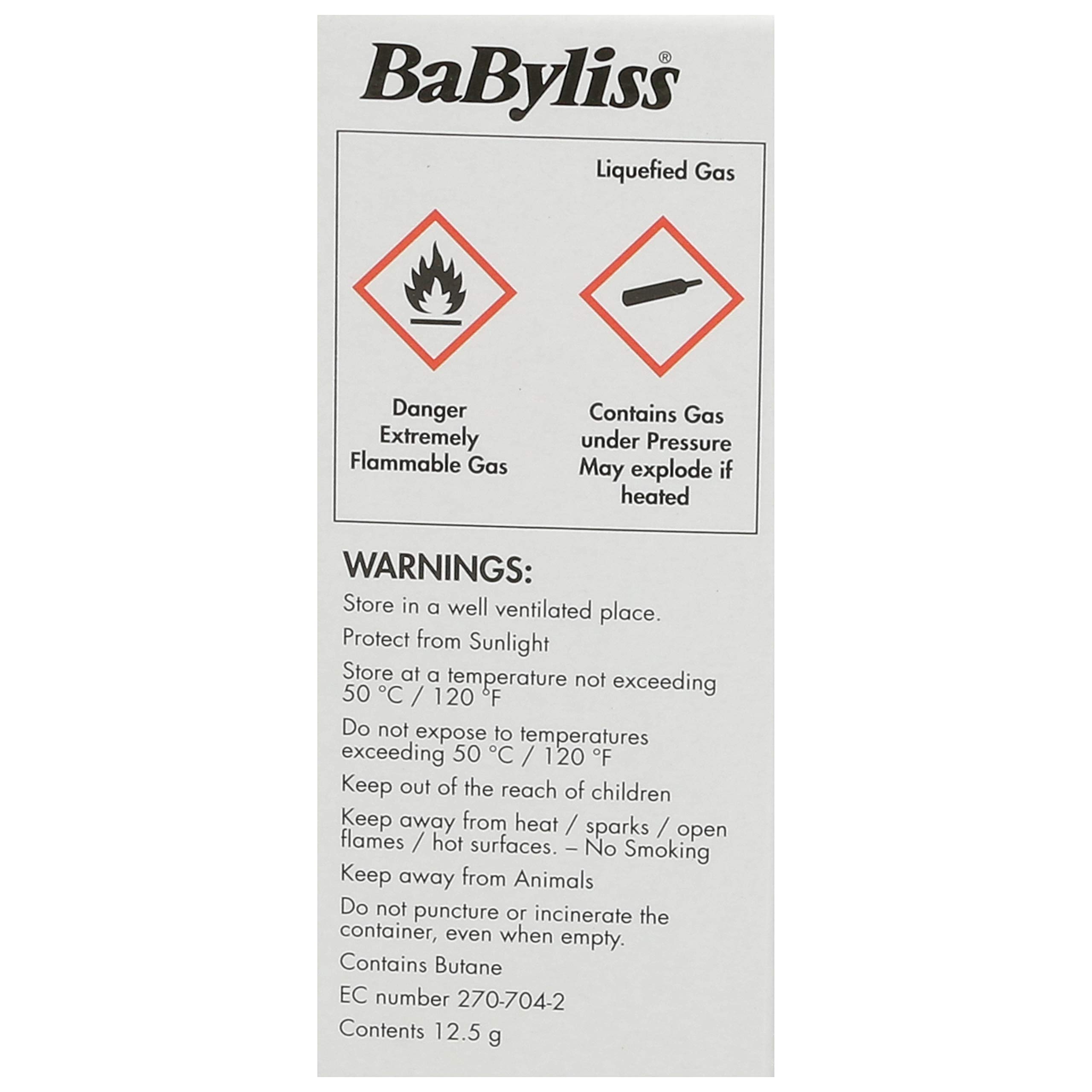 BaByliss 4580 Energiezellen, hohe Hitze