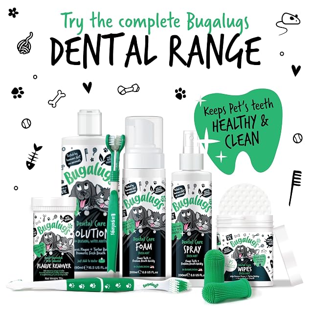 Foto 7 de 8 de BUGALUGS - Dedales de Silicona para Higiene Dental de Perros y Gatos - 3 Unidades - Cepillado Suave