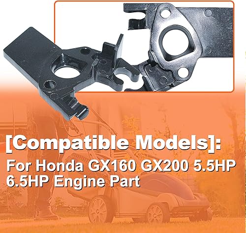 Miniatura 4 de Para Honda GX160 GX200 5.5HP 6.5HP Pieza del motor, kit espaciador aislante carburador, 16955-ZE1-000, 16955-ZE1-000, 16220-ZE1-020