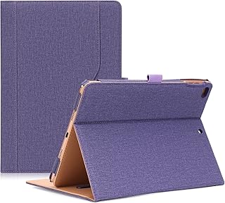 ProCase for iPad 9.7 Case (Old Model) 2018 iPad 6th Generation / 2017 iPad 5th Generation Case - Stand Folio Cover Leather Case for Apple iPad 9.7 inch, Also Fit iPad Air 2 / iPad Air -Purple