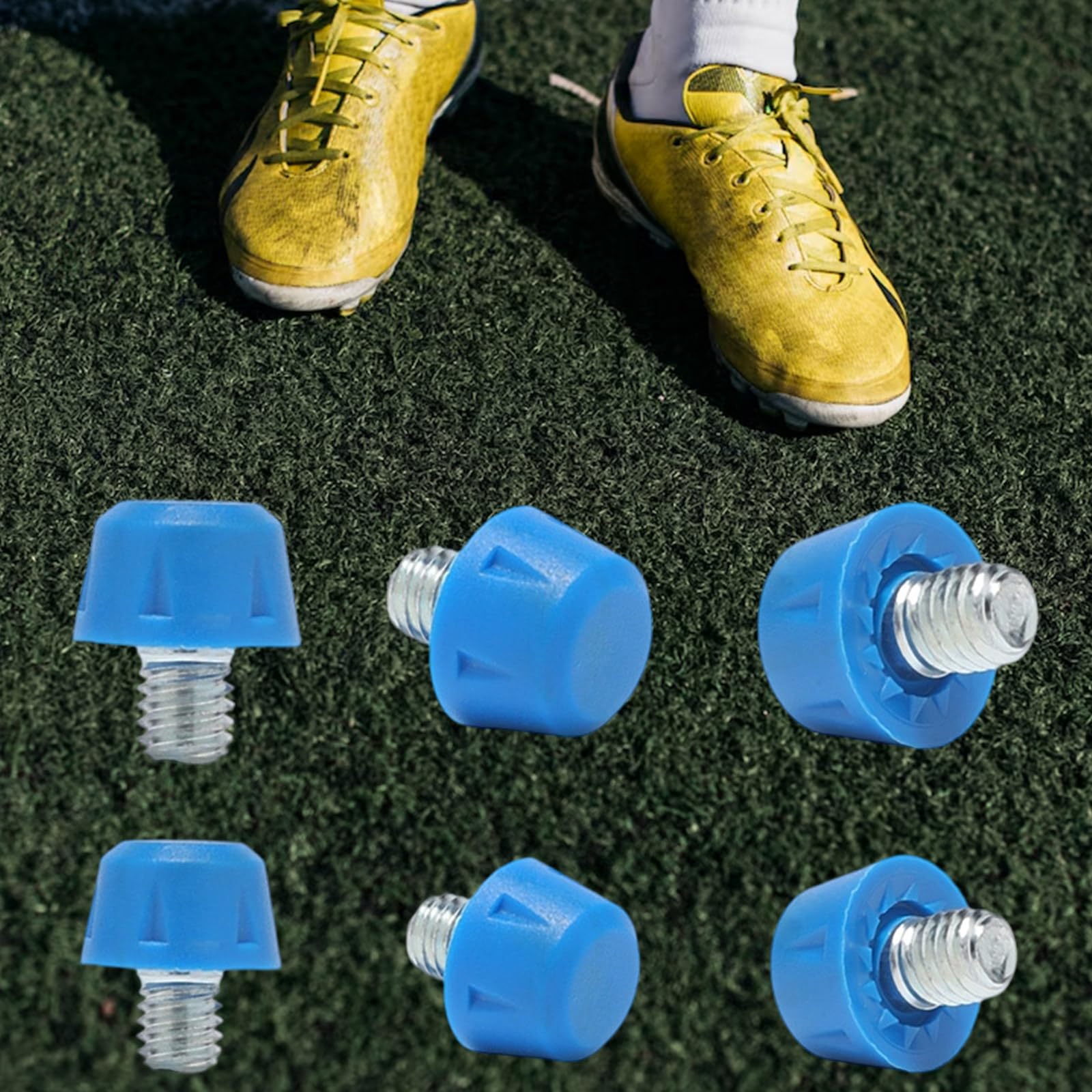 Lot de 12 crampons de rechange pour chaussures de football pour femmes, hommes, garçons et filles