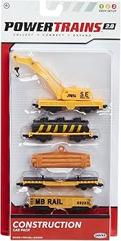 Buy Power Trains 4-Car Pack: Crane Train Online at Low Prices in