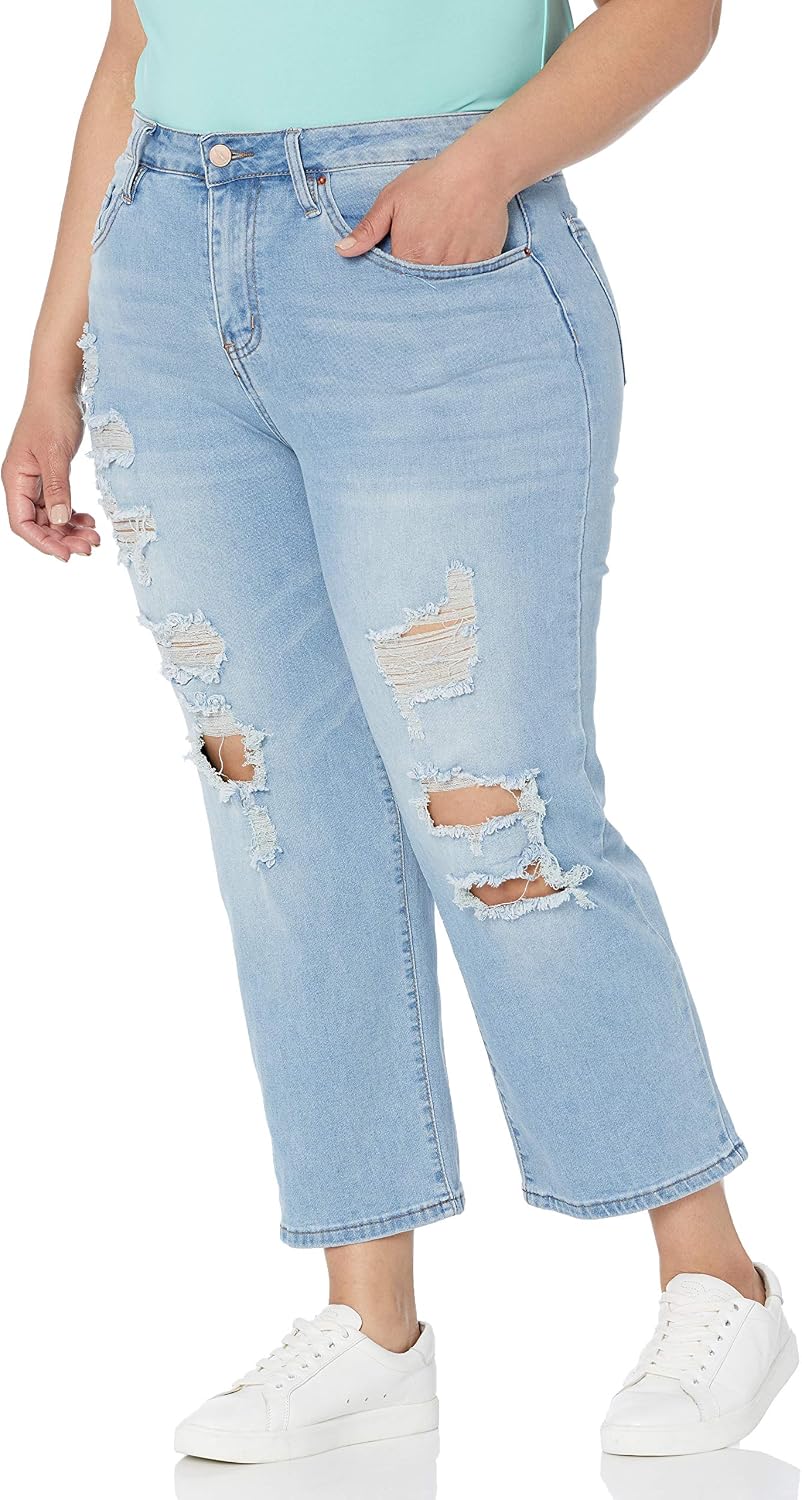 dollhouse Women's Crop Jean