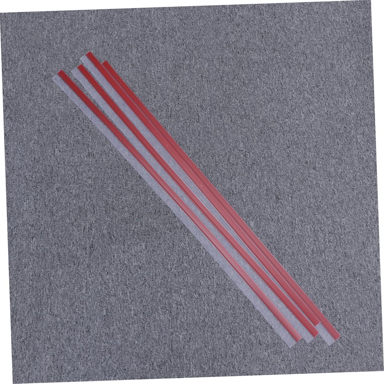 4pcs Transparent Door Draft Stopper Soundproof Under Door Seal for Noise Reduction Strong Adhesive for Interior and Exterior Use Easy to Install for Bathrooms and Entryways